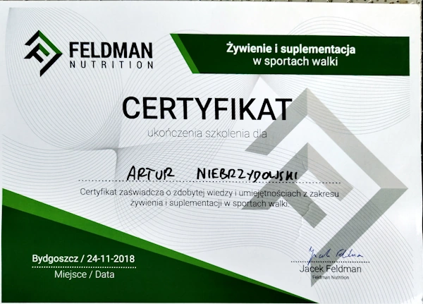 Certyfikat 2